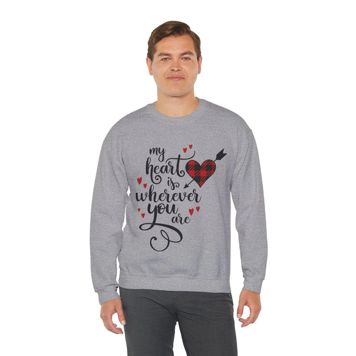 "My Heart is Wherever" Sweatshirt - Briadanna