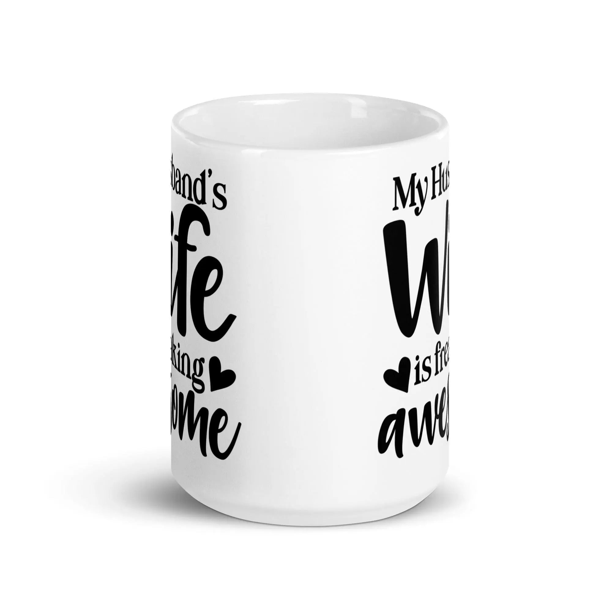 My Husband's Wife Is Awesome Mug - Briadanna