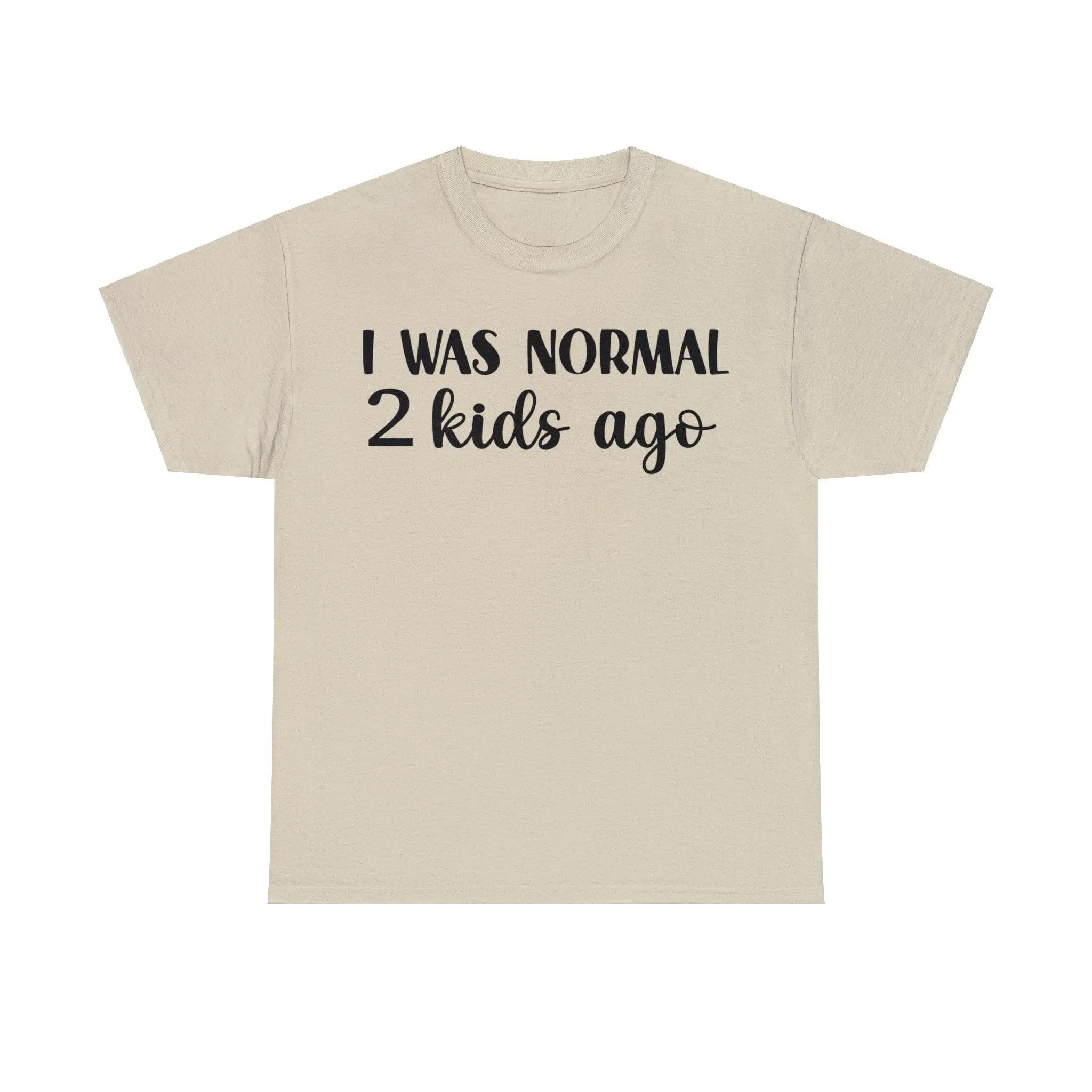 "Normal 2 Kids Ago" Cotton Tee - Briadanna