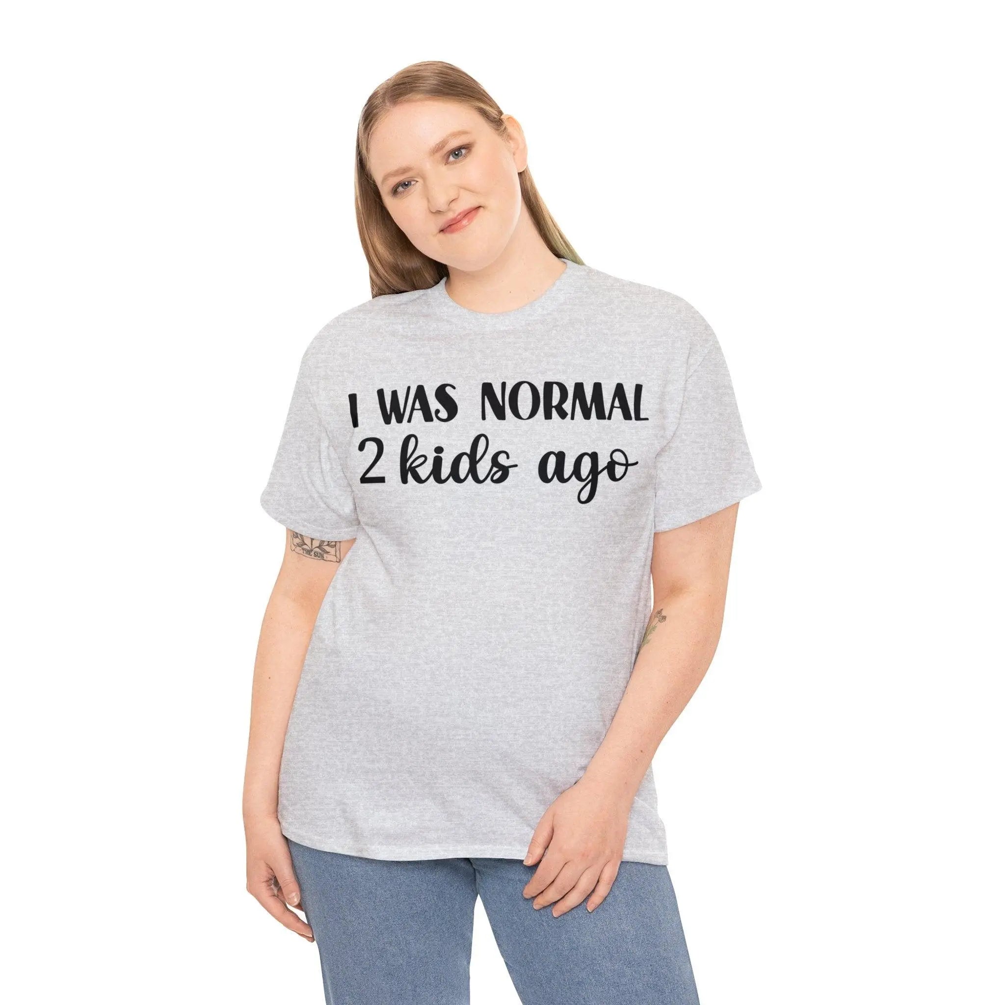 "Normal 2 Kids Ago" Cotton Tee - Briadanna