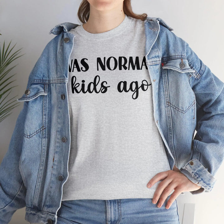 "Normal 2 Kids Ago" Cotton Tee - Briadanna