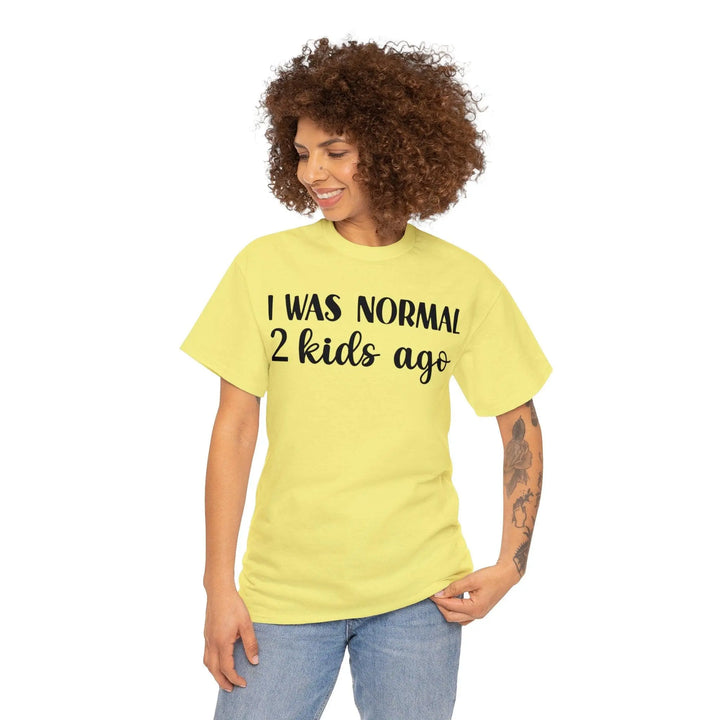 "Normal 2 Kids Ago" Cotton Tee - Briadanna