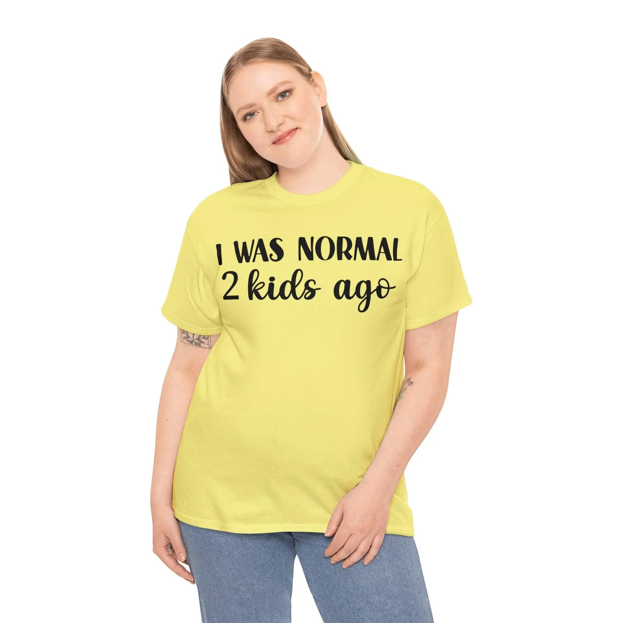 "Normal 2 Kids Ago" Cotton Tee - Briadanna