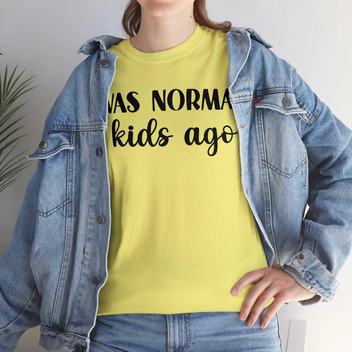 "Normal 2 Kids Ago" Cotton Tee - Briadanna