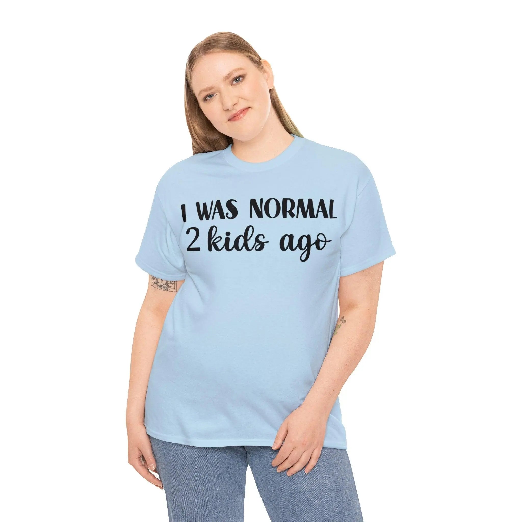 "Normal 2 Kids Ago" Cotton Tee - Briadanna