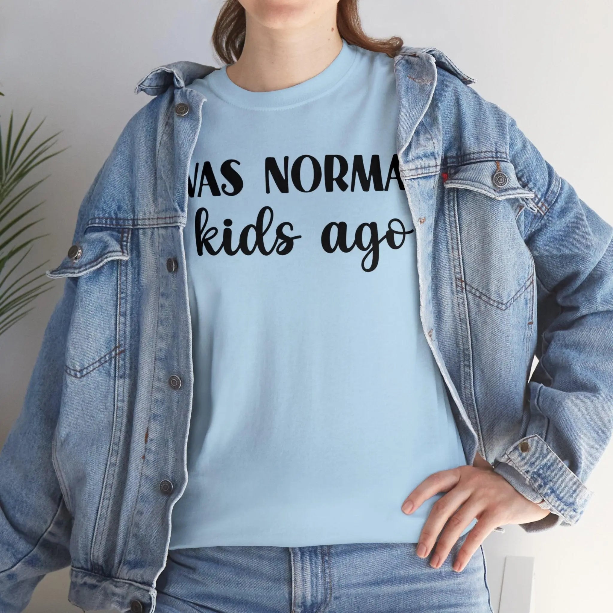 "Normal 2 Kids Ago" Cotton Tee - Briadanna