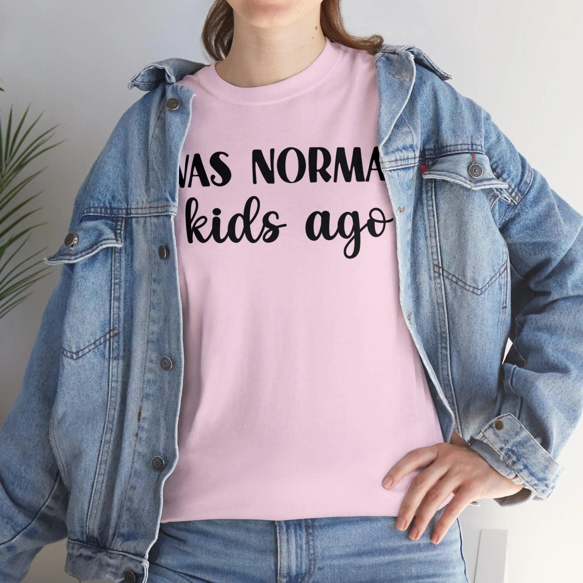 "Normal 2 Kids Ago" Cotton Tee - Briadanna