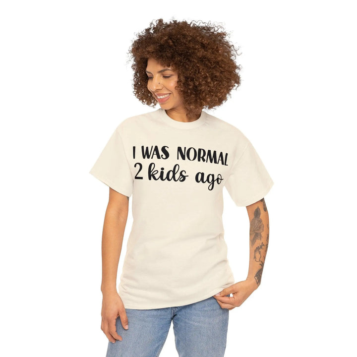 "Normal 2 Kids Ago" Cotton Tee - Briadanna