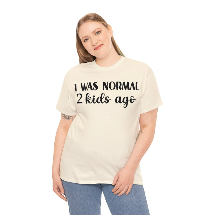 "Normal 2 Kids Ago" Cotton Tee - Briadanna