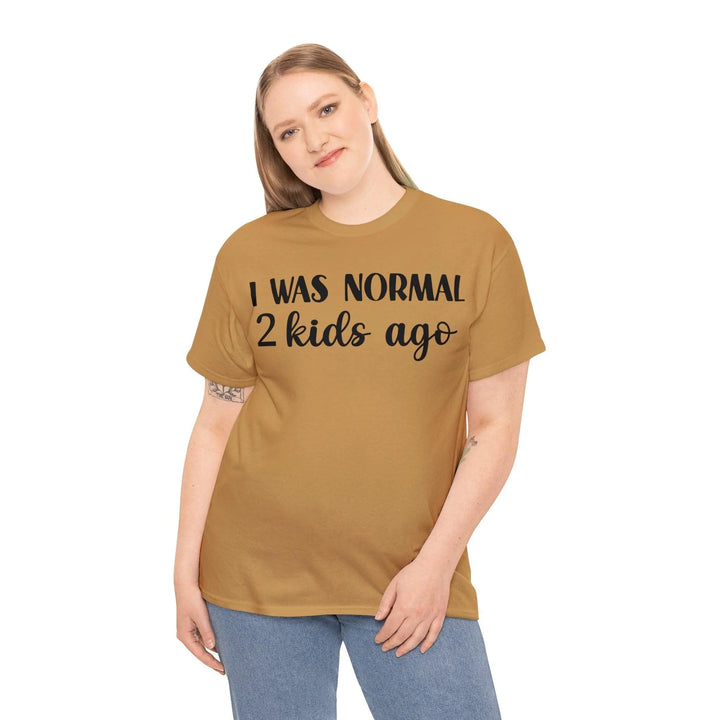 "Normal 2 Kids Ago" Cotton Tee - Briadanna