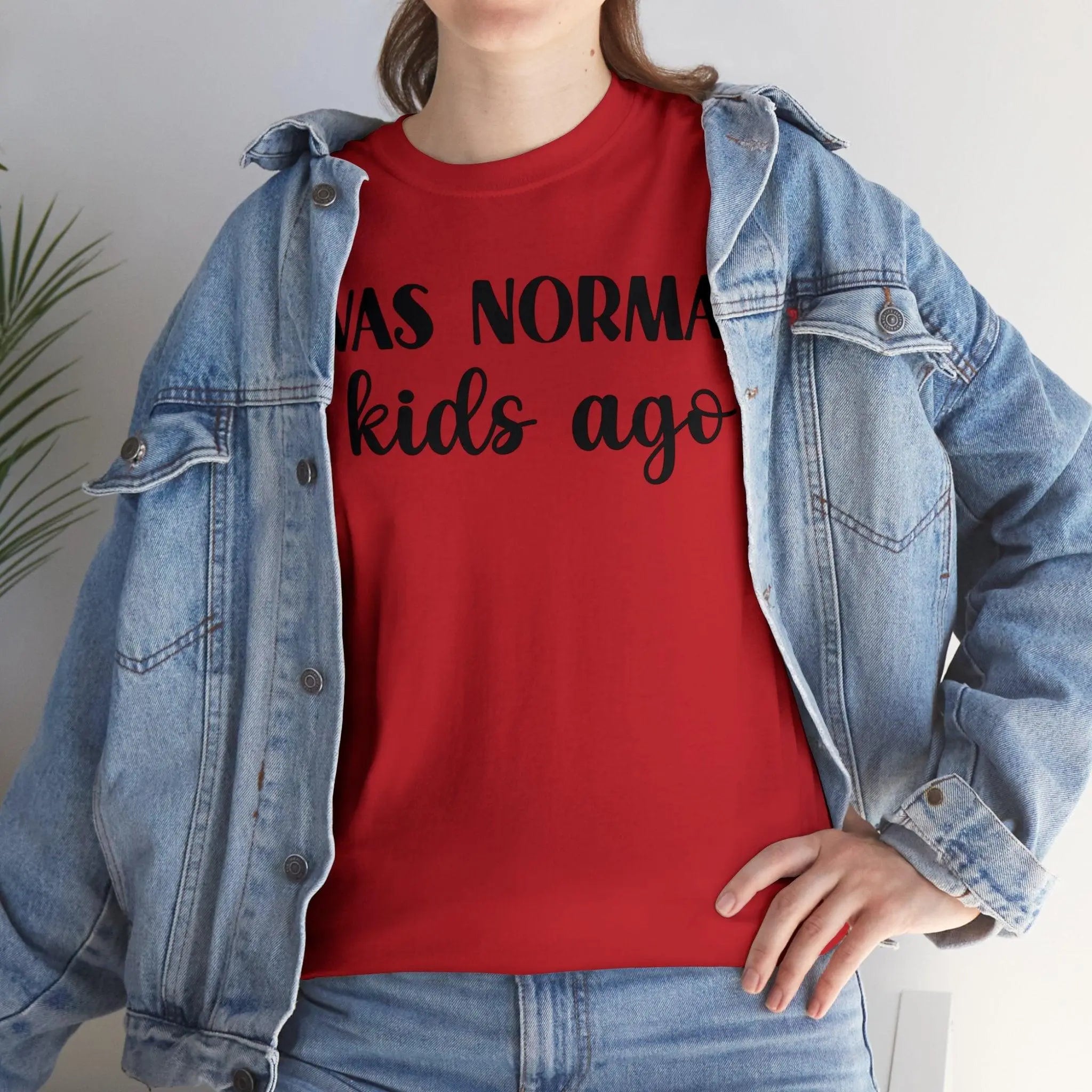 "Normal 2 Kids Ago" Cotton Tee - Briadanna