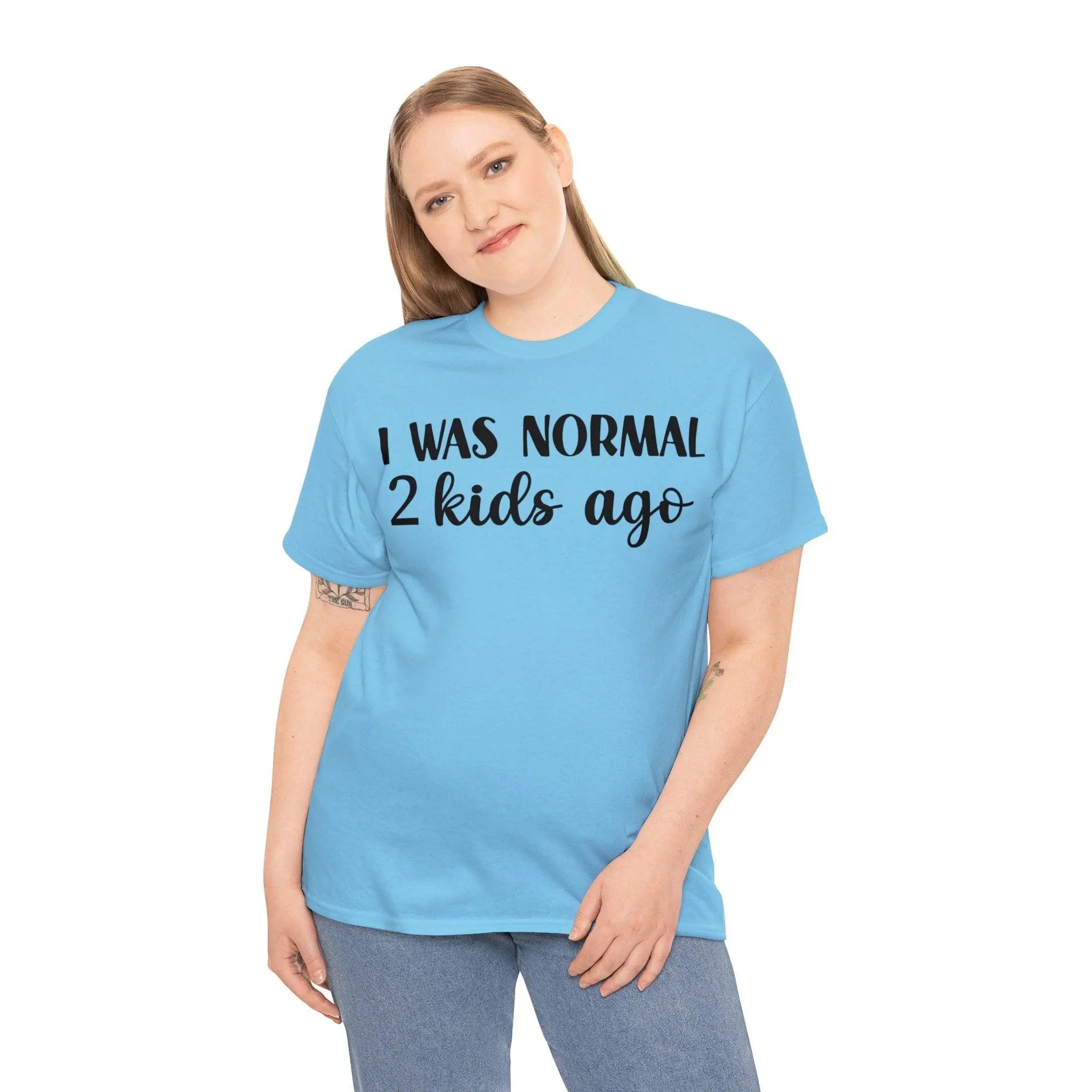 "Normal 2 Kids Ago" Cotton Tee - Briadanna