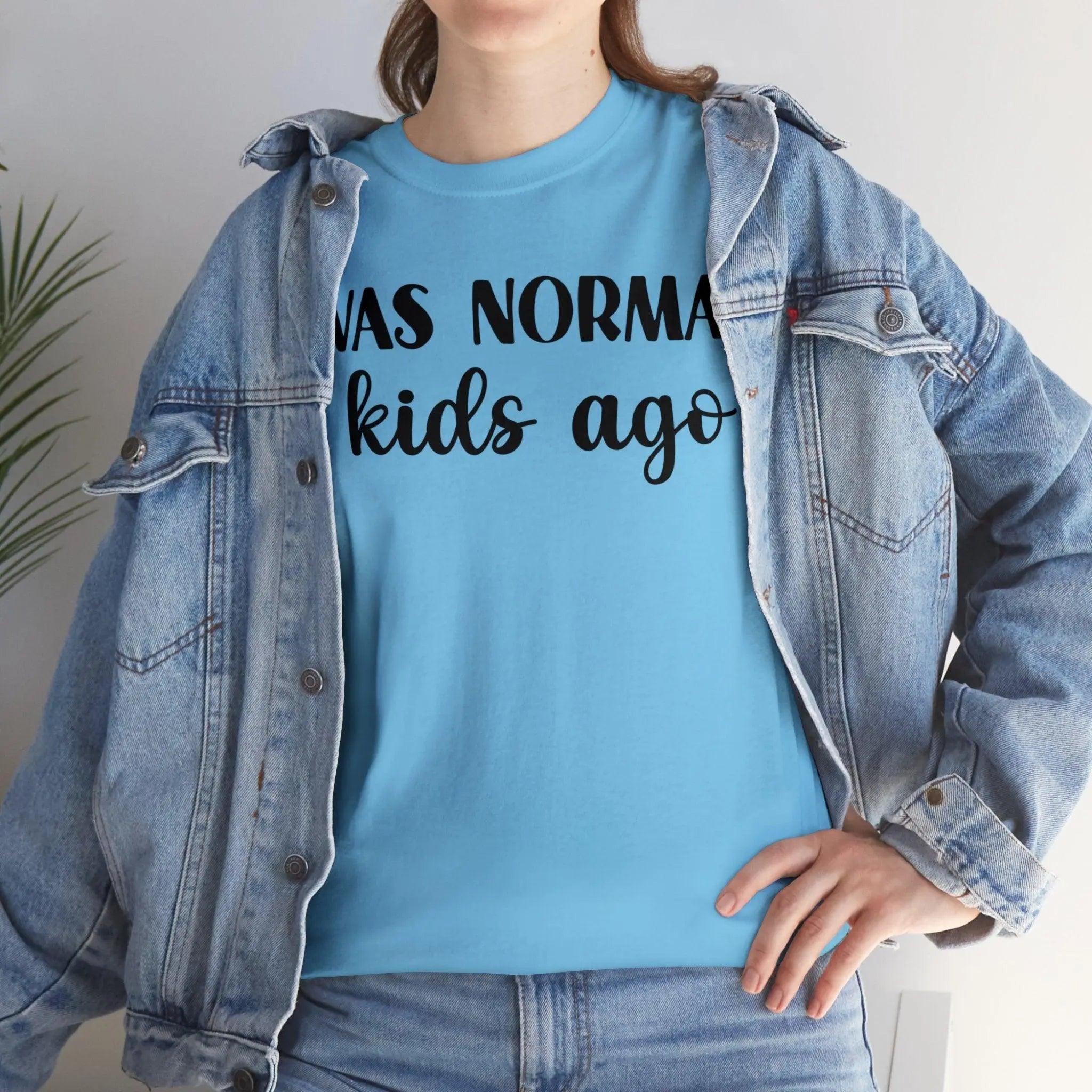 "Normal 2 Kids Ago" Cotton Tee - Briadanna