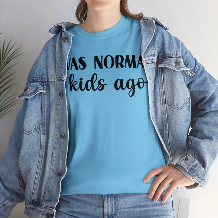 "Normal 2 Kids Ago" Cotton Tee - Briadanna