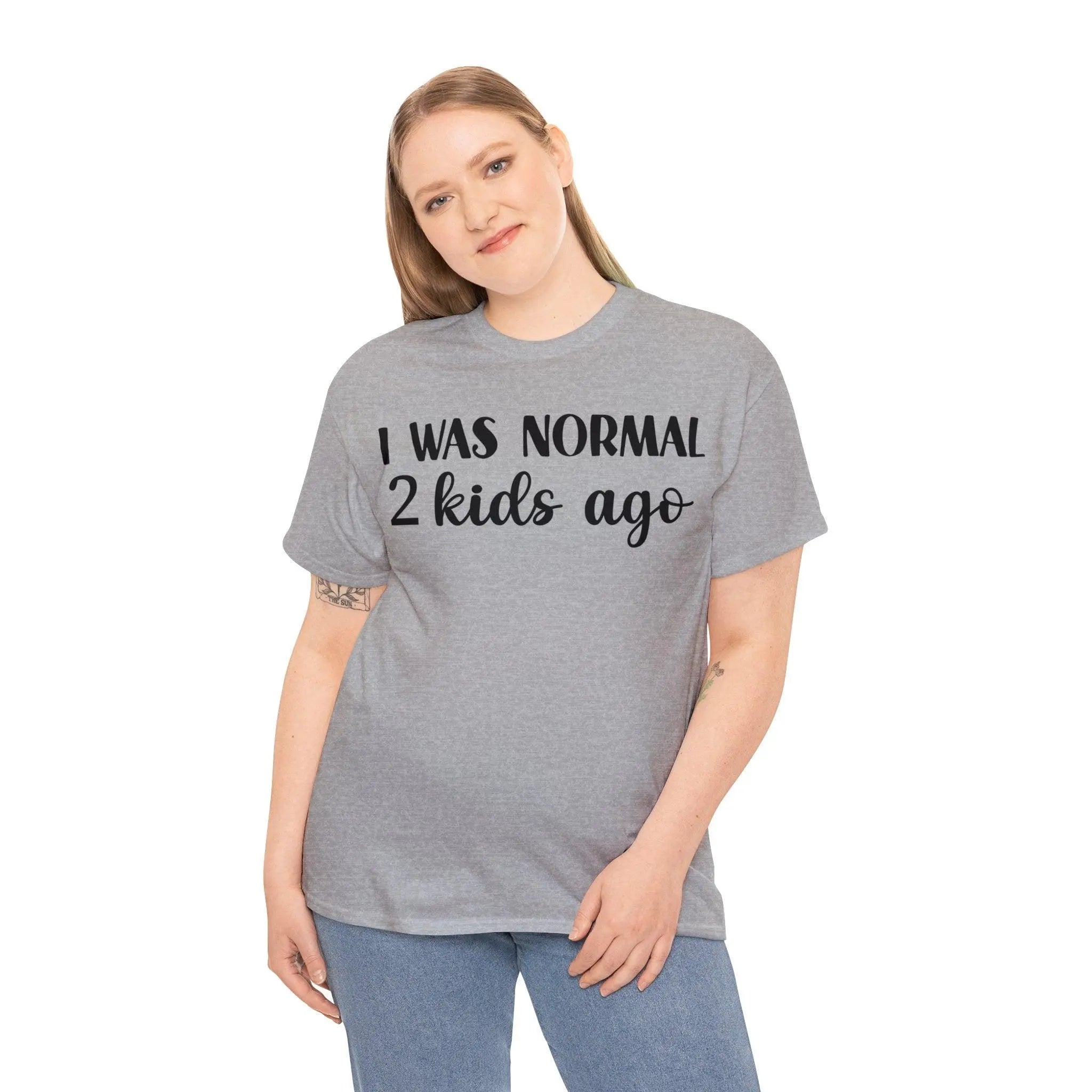 "Normal 2 Kids Ago" Cotton Tee - Briadanna