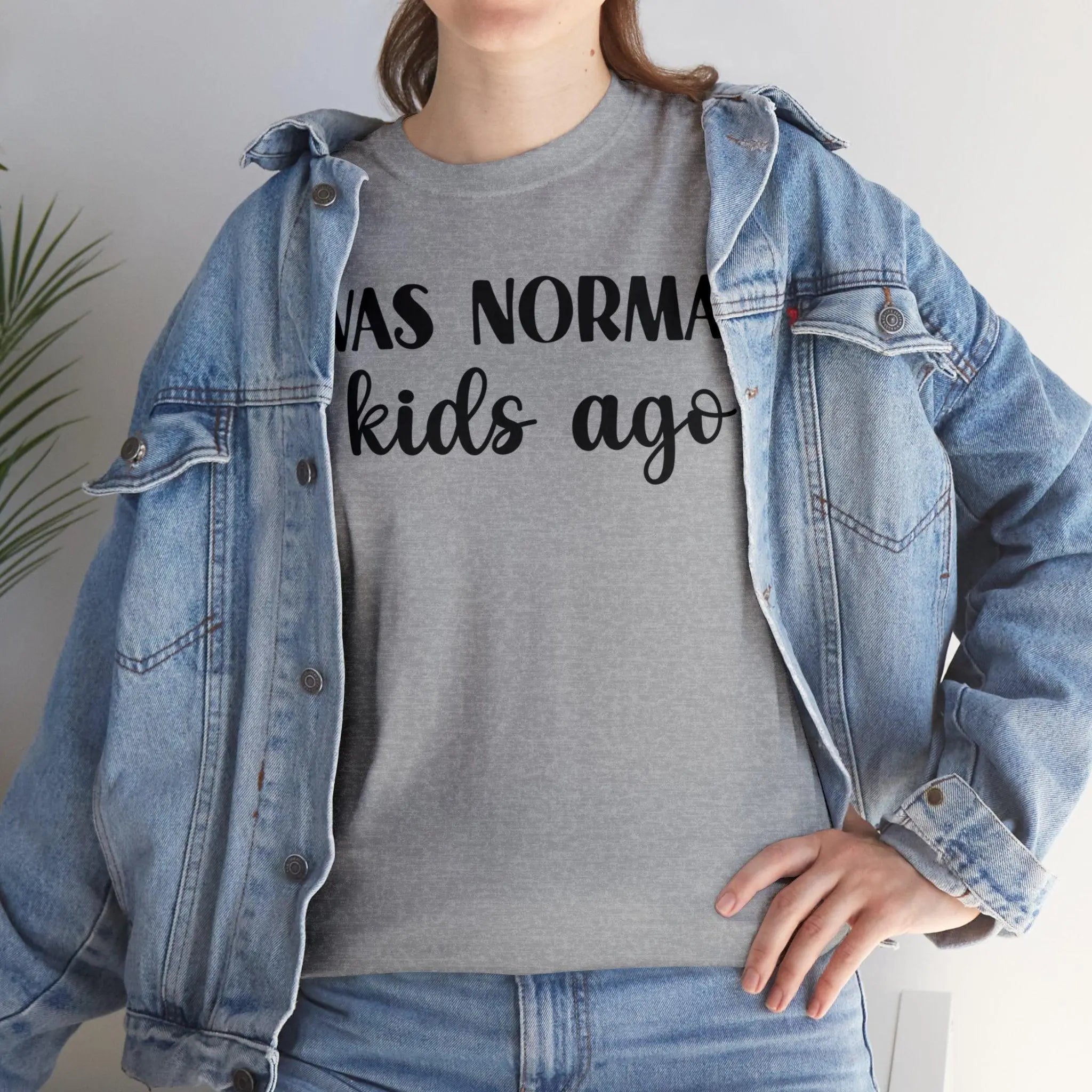 "Normal 2 Kids Ago" Cotton Tee - Briadanna