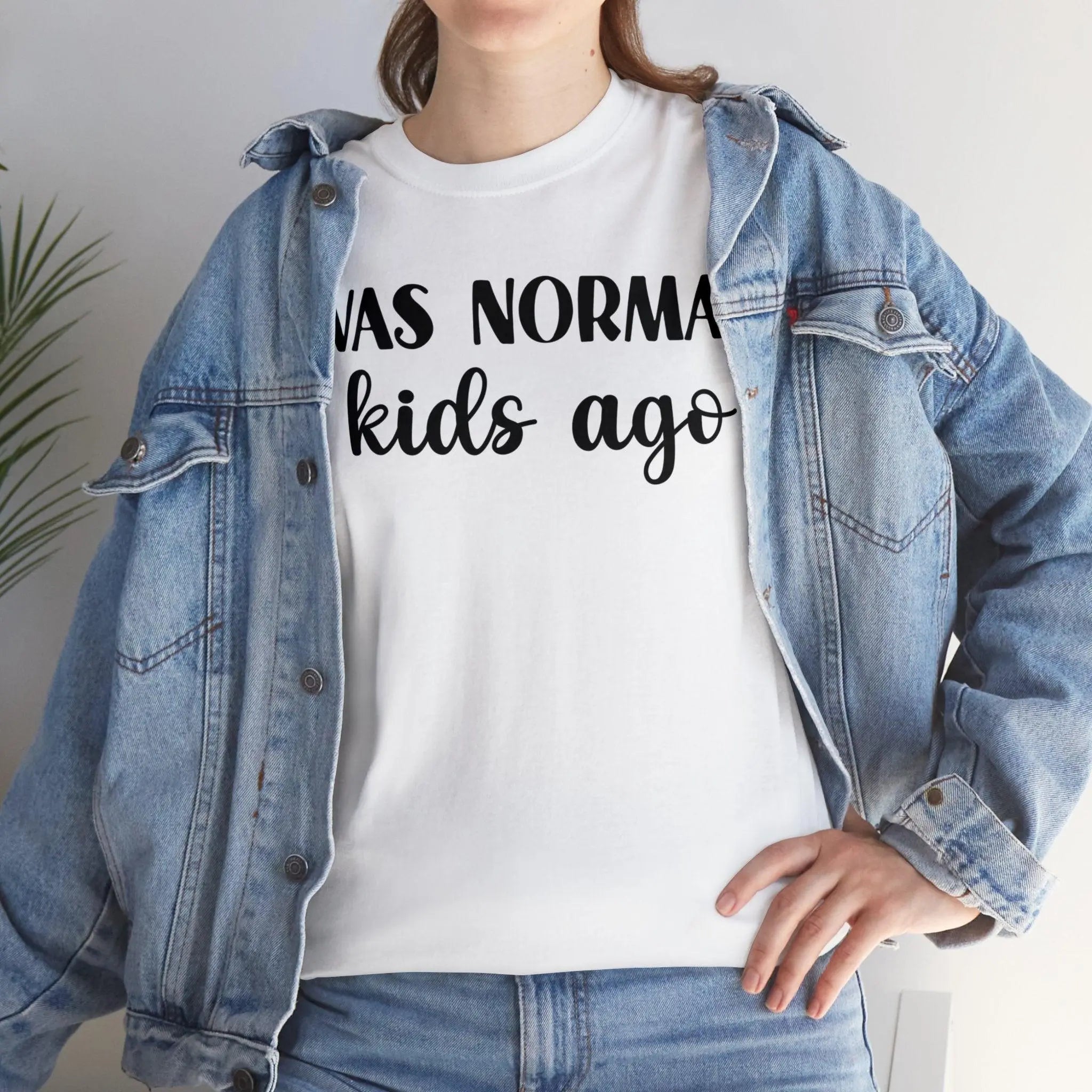 "Normal 2 Kids Ago" Cotton Tee - Briadanna