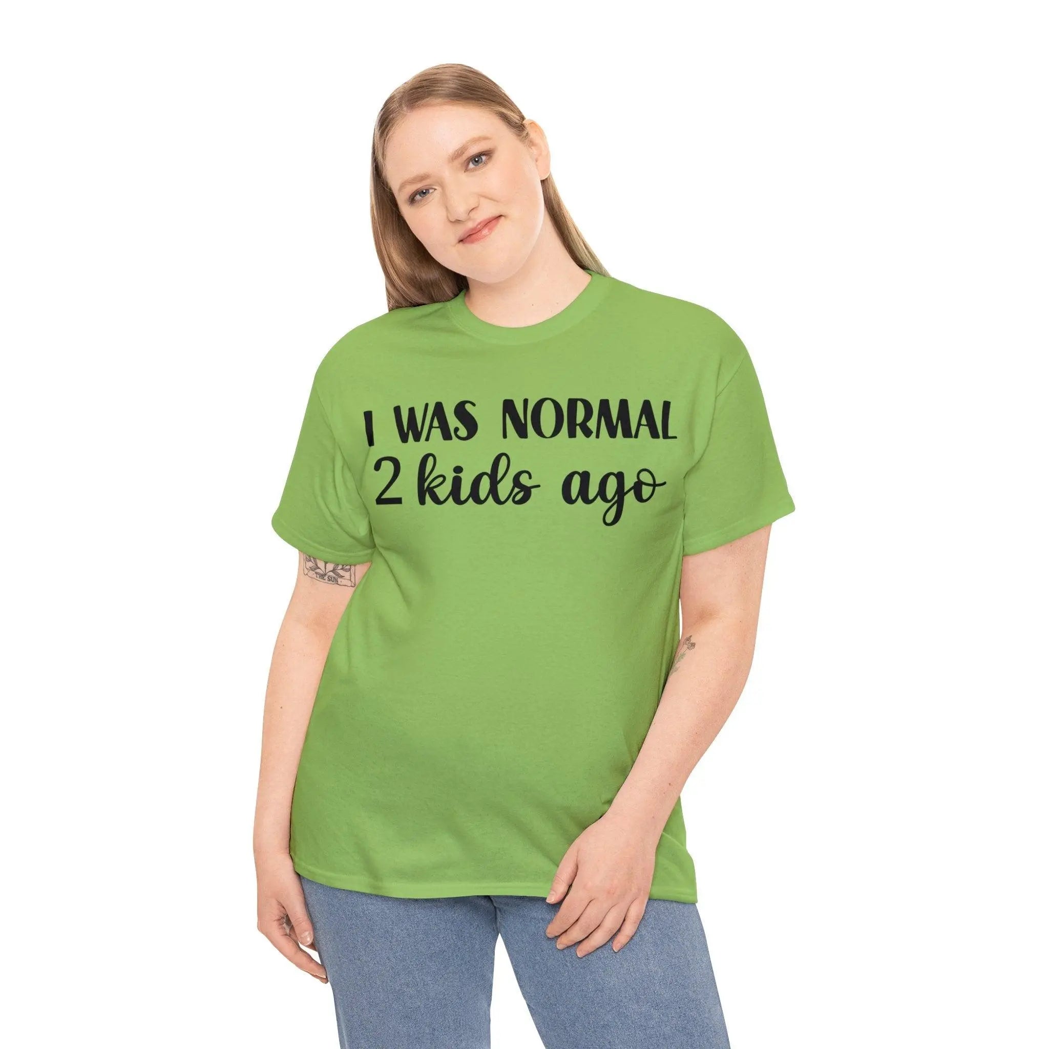 "Normal 2 Kids Ago" Cotton Tee - Briadanna