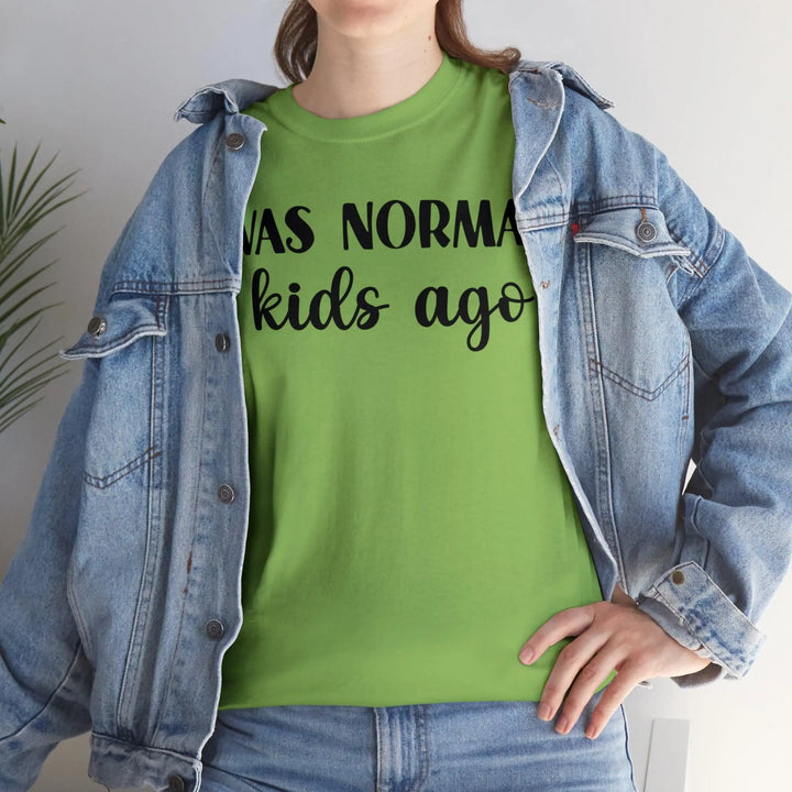 "Normal 2 Kids Ago" Cotton Tee - Briadanna