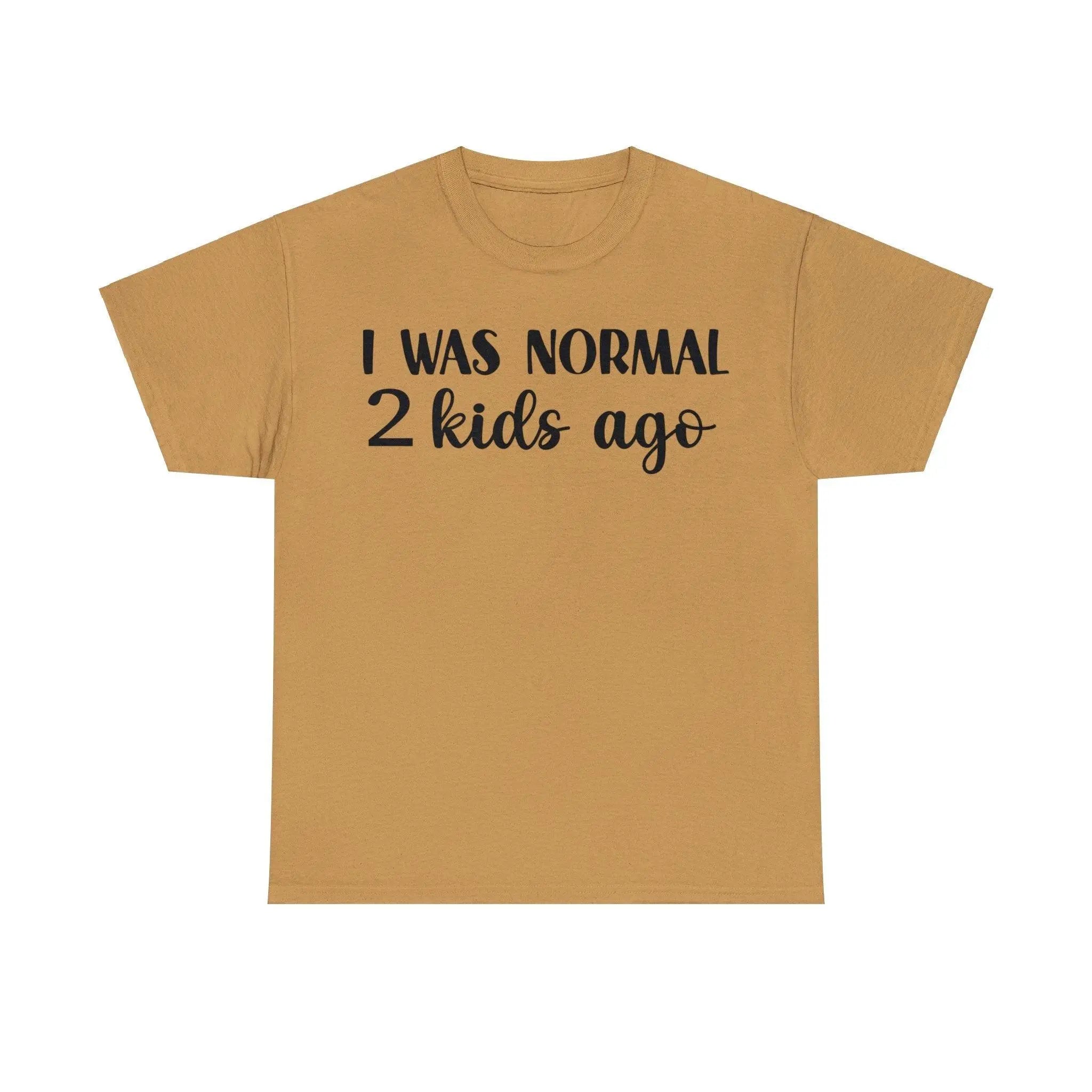 "Normal 2 Kids Ago" Cotton Tee - Briadanna