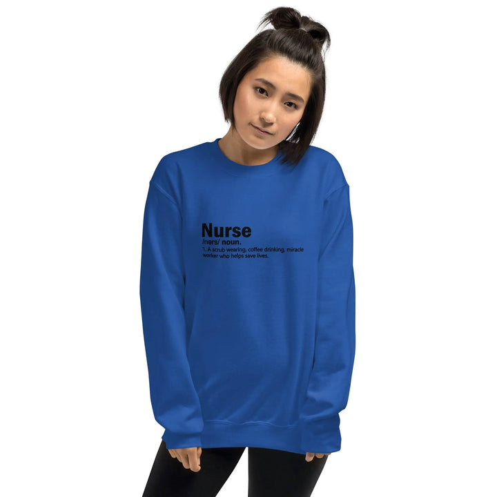 Nurse's Definition Sweatshirt - Briadanna