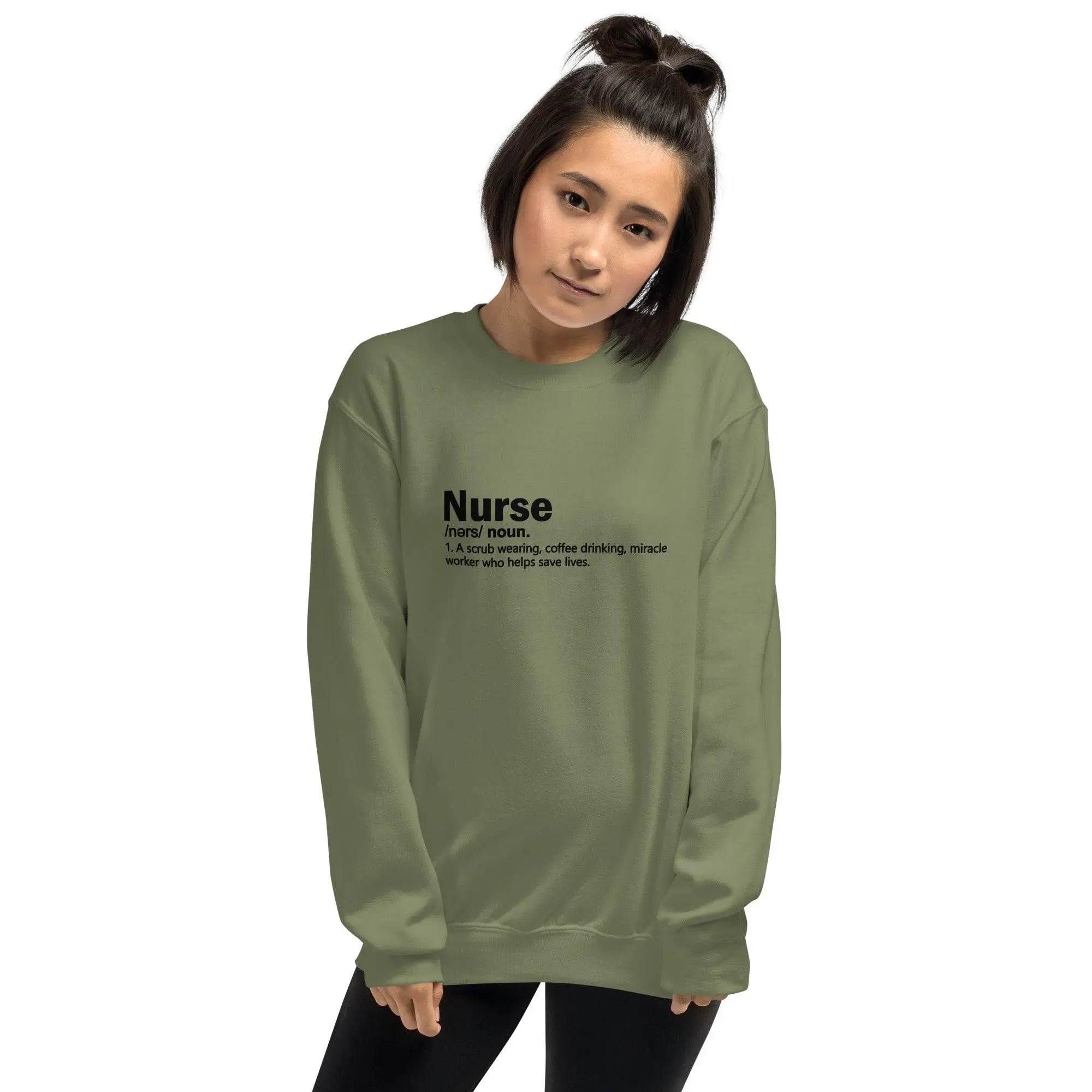 Nurse's Definition Sweatshirt - Briadanna