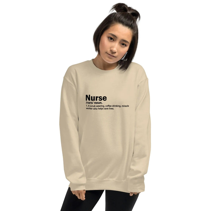 Nurse's Definition Sweatshirt - Briadanna