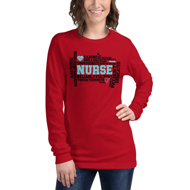 Nurse's Unisex Long Sleeve T-Shirt - Briadanna