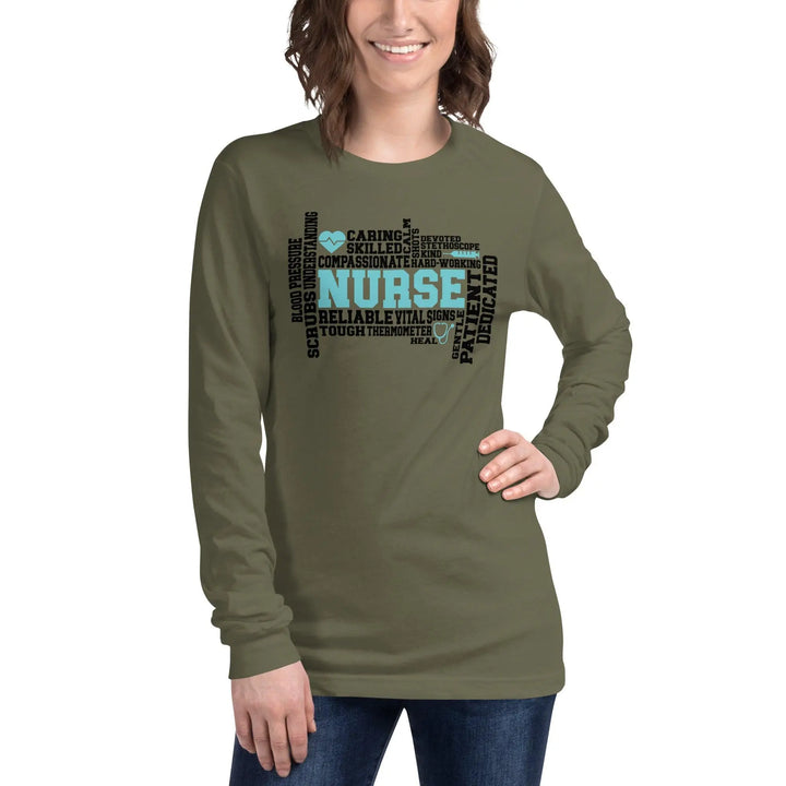 Nurse's Unisex Long Sleeve T-Shirt - Briadanna