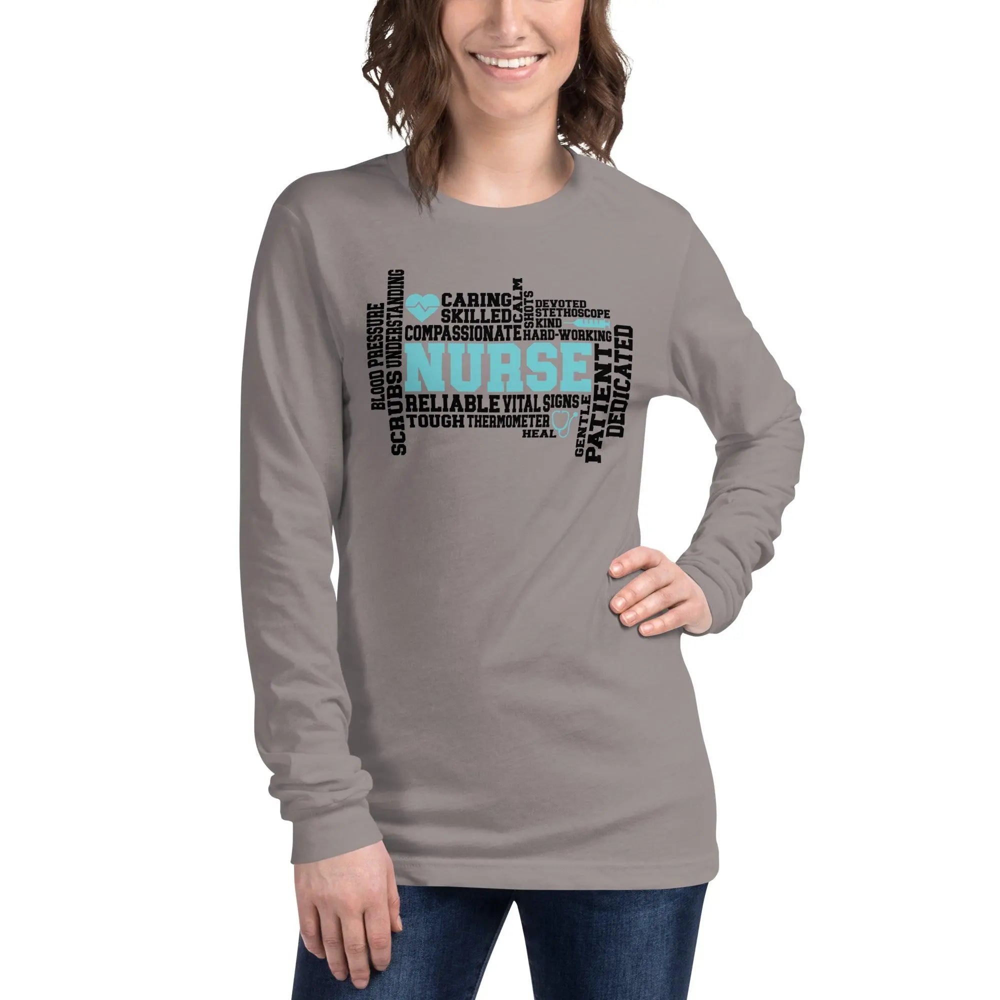 Nurse's Unisex Long Sleeve T-Shirt - Briadanna