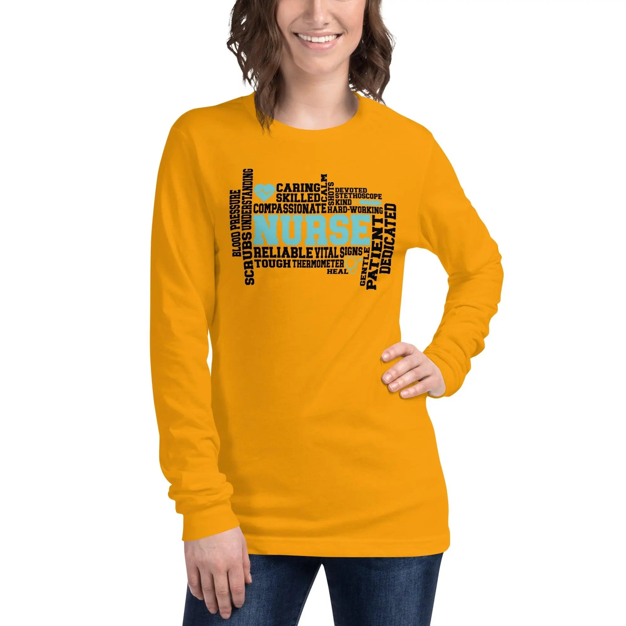 Nurse's Unisex Long Sleeve T-Shirt - Briadanna