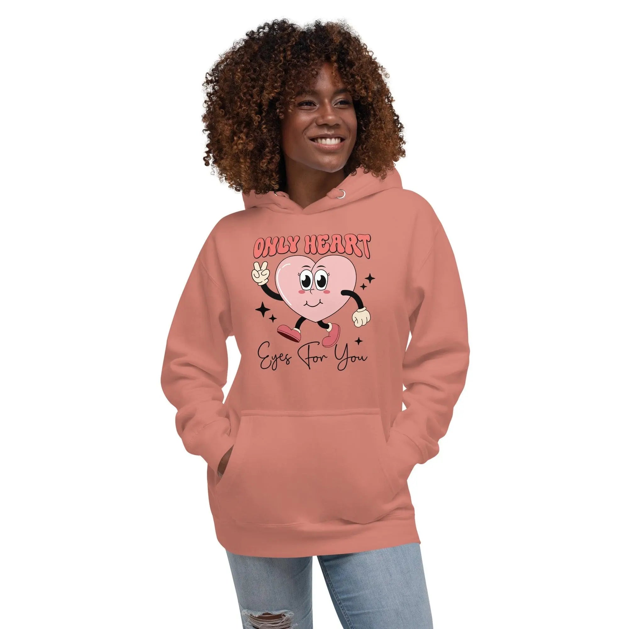 Only Heart Eyes Unisex Hoodie - Briadanna