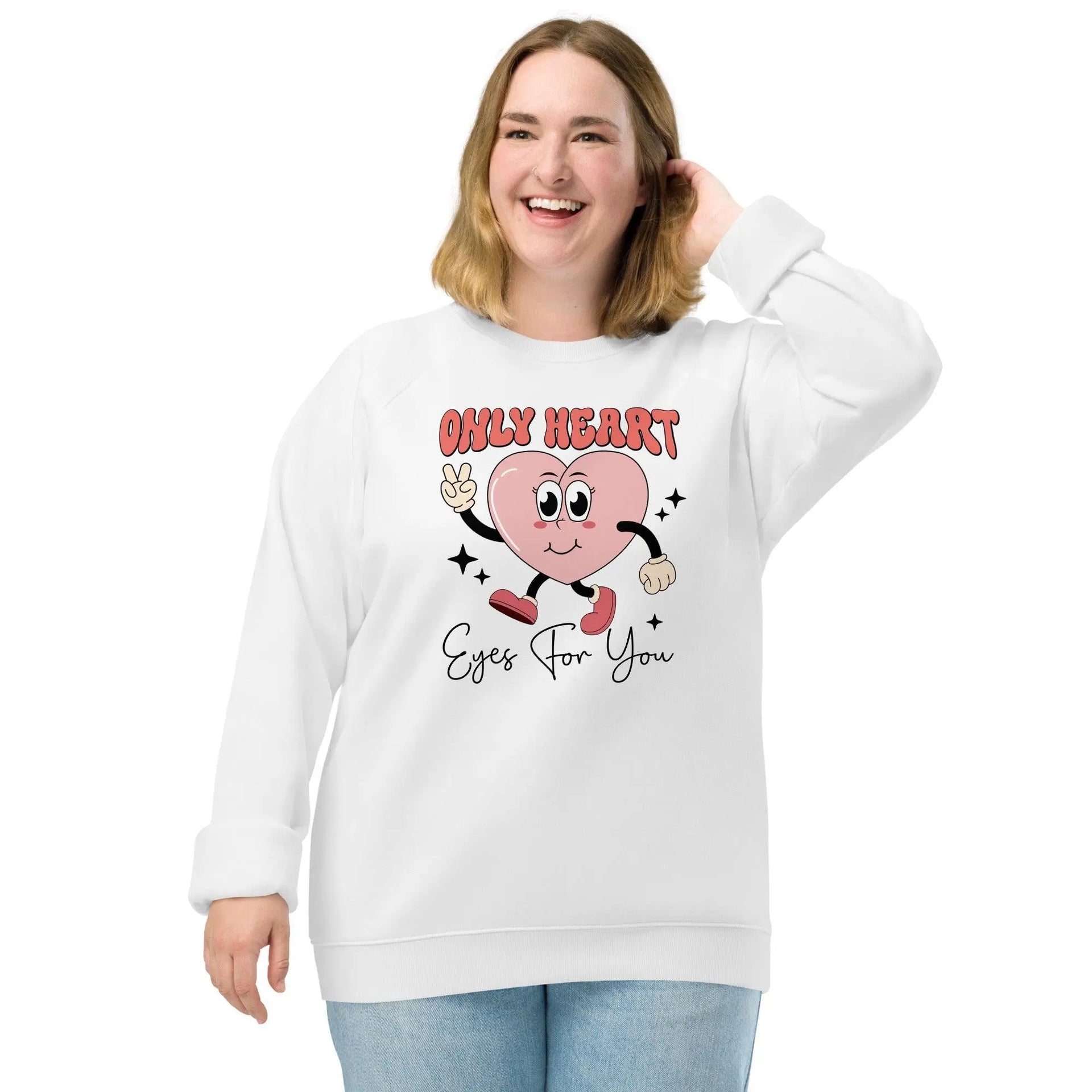 Only Heart Organic Raglan Sweatshirt - Briadanna