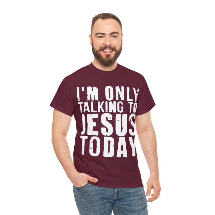 "Only Talking to Jesus" Tee - Briadanna