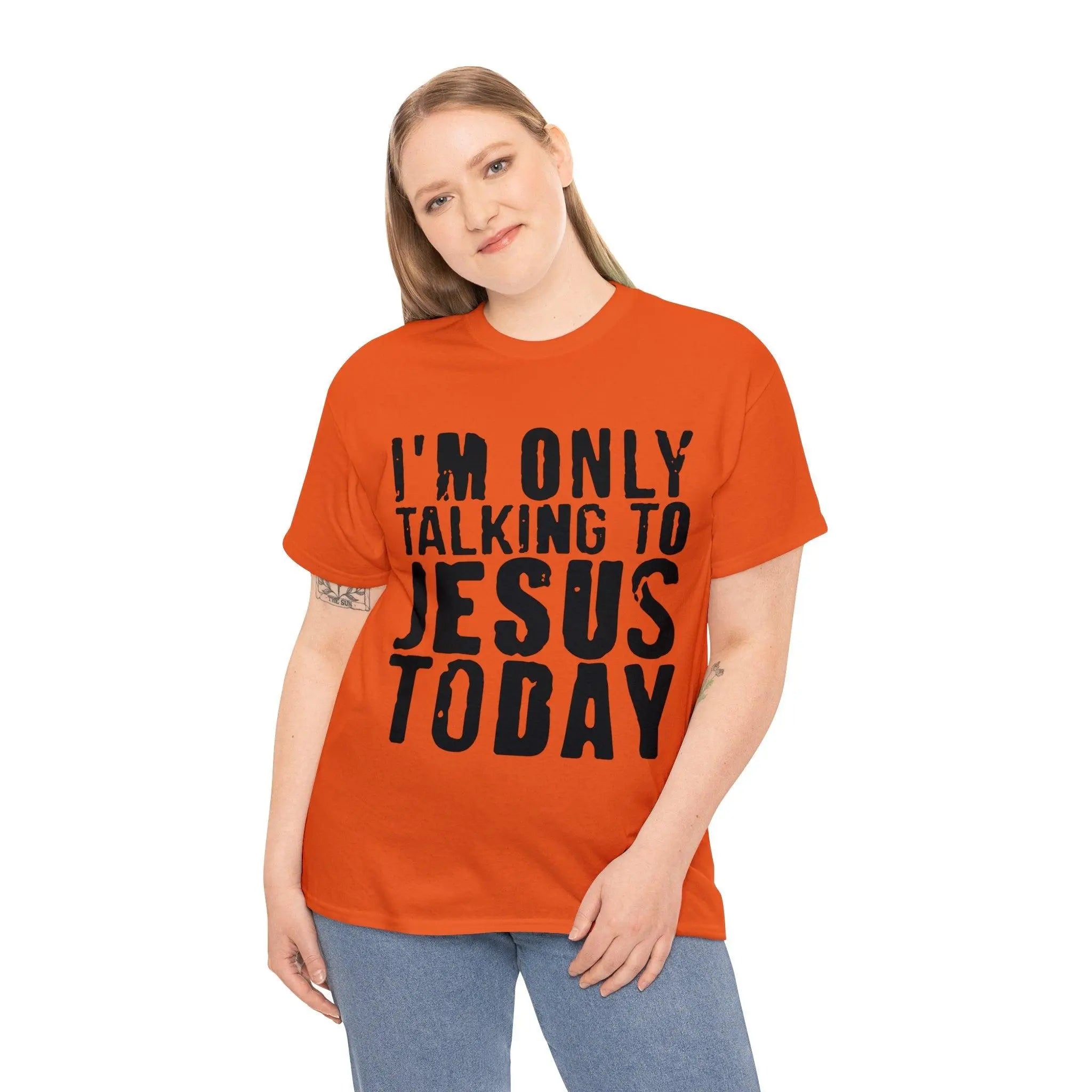 "Only Talking to Jesus" Tee - Briadanna