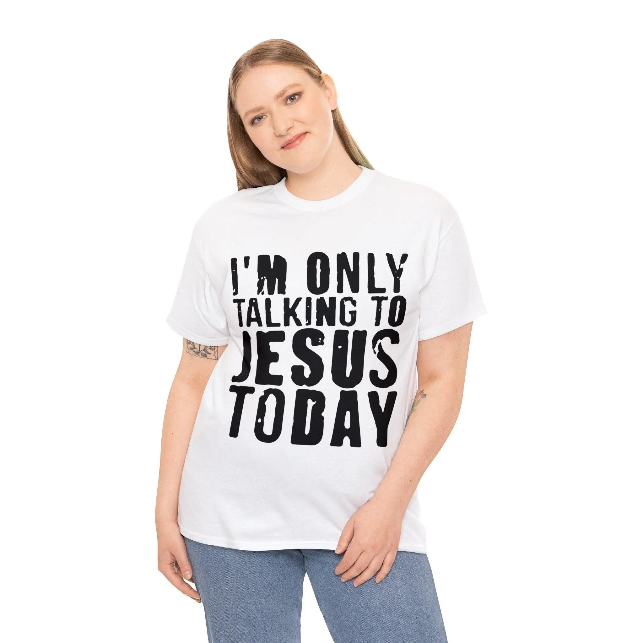 "Only Talking to Jesus" Tee - Briadanna