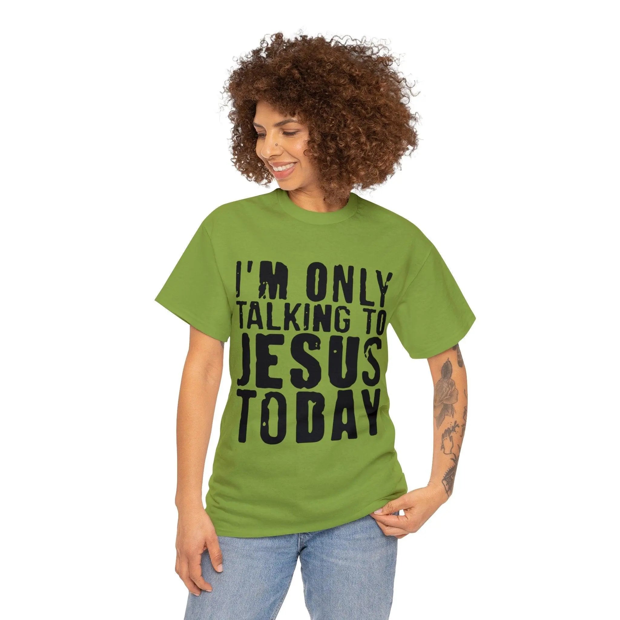 "Only Talking to Jesus" Tee - Briadanna