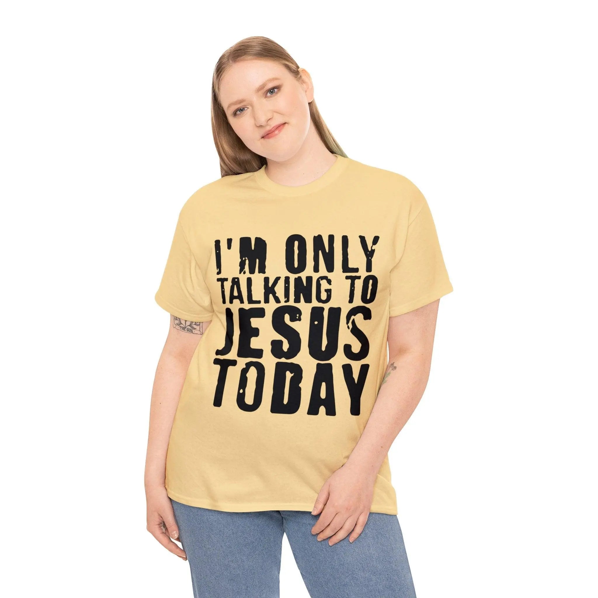 "Only Talking to Jesus" Tee - Briadanna