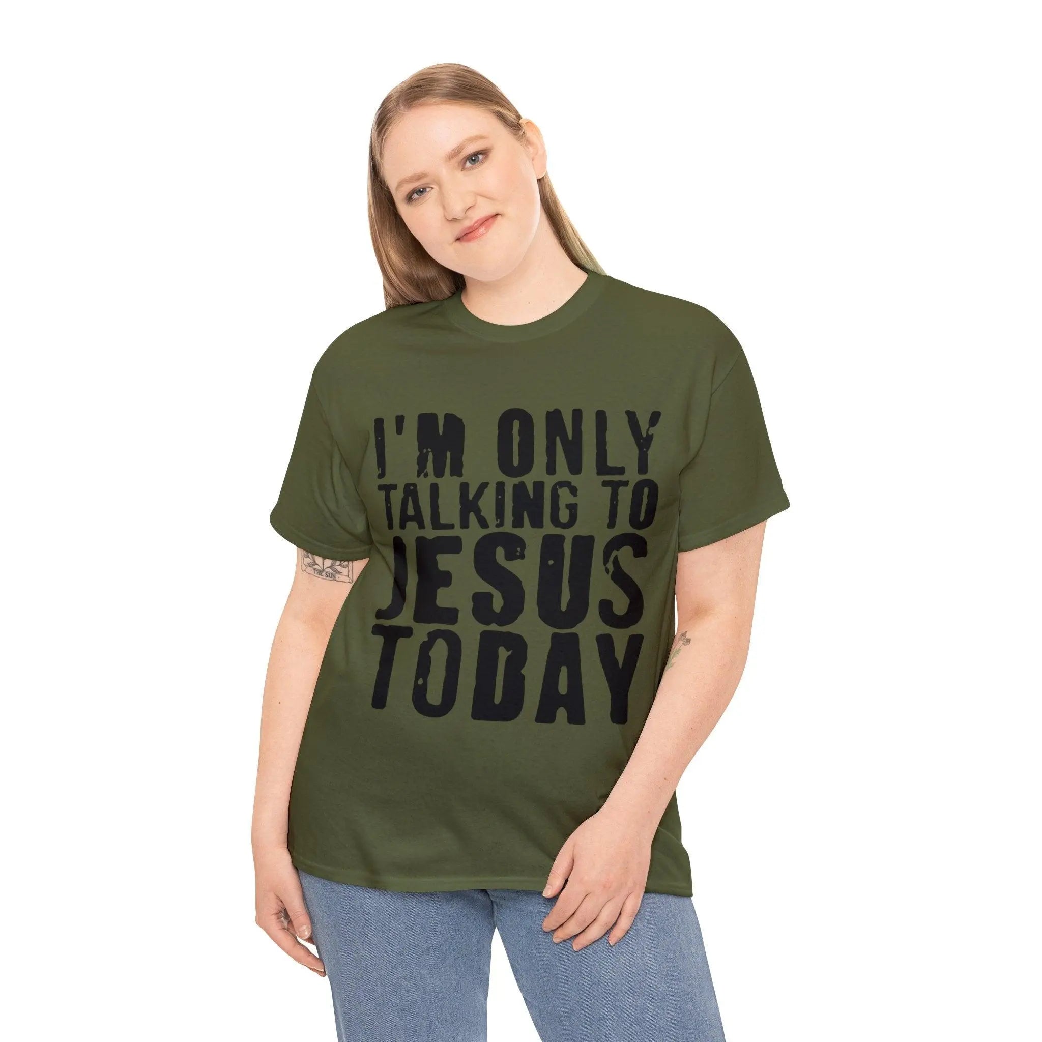 "Only Talking to Jesus" Tee - Briadanna