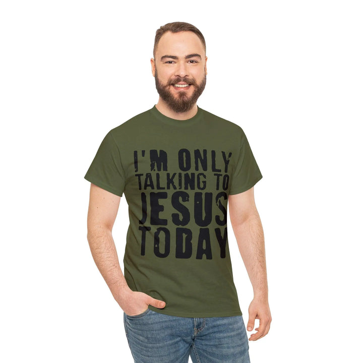 "Only Talking to Jesus" Tee - Briadanna