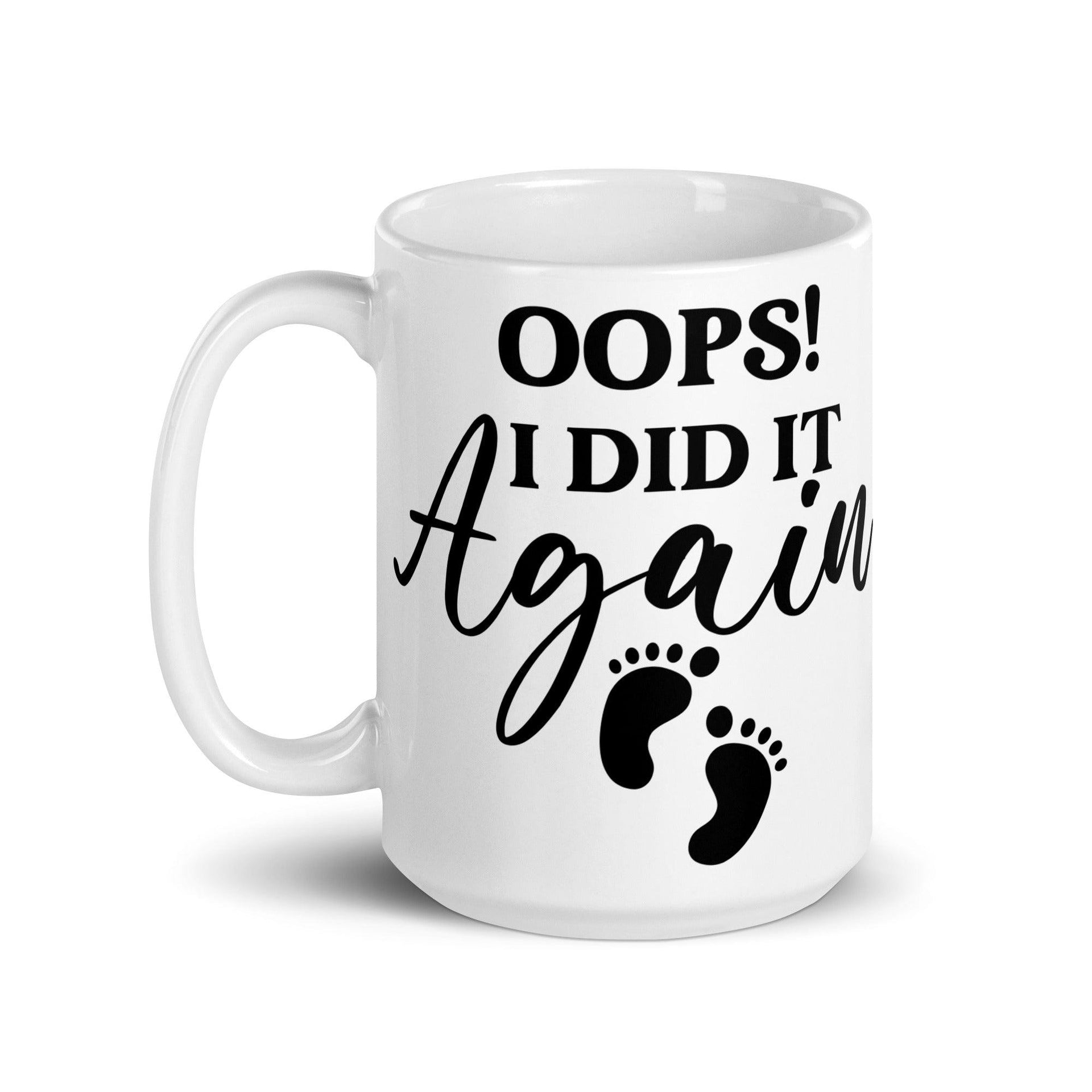 "Oops! Pregnancy Coffee Mug - Briadanna