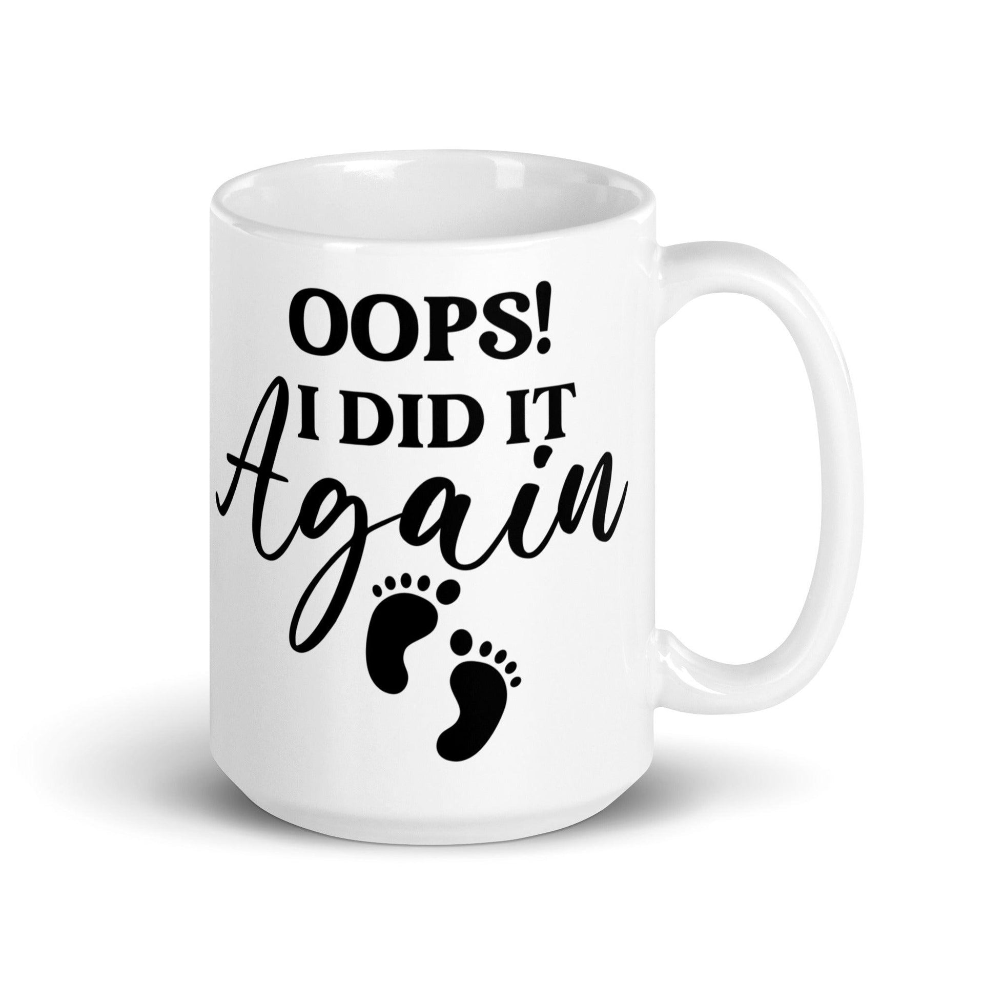 "Oops! Pregnancy Coffee Mug - Briadanna