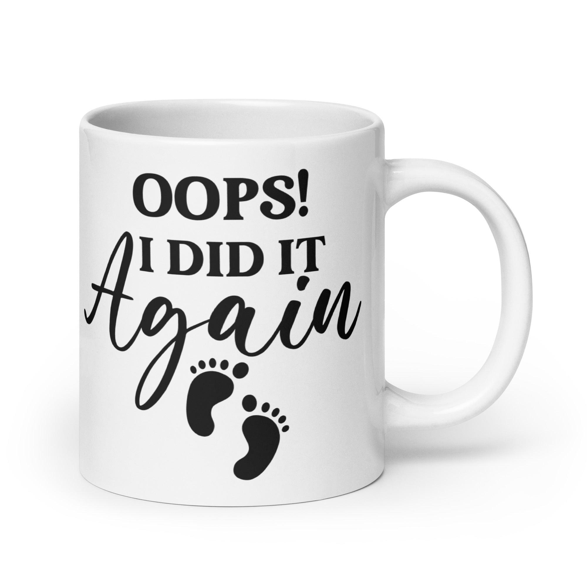 "Oops! Pregnancy Coffee Mug - Briadanna