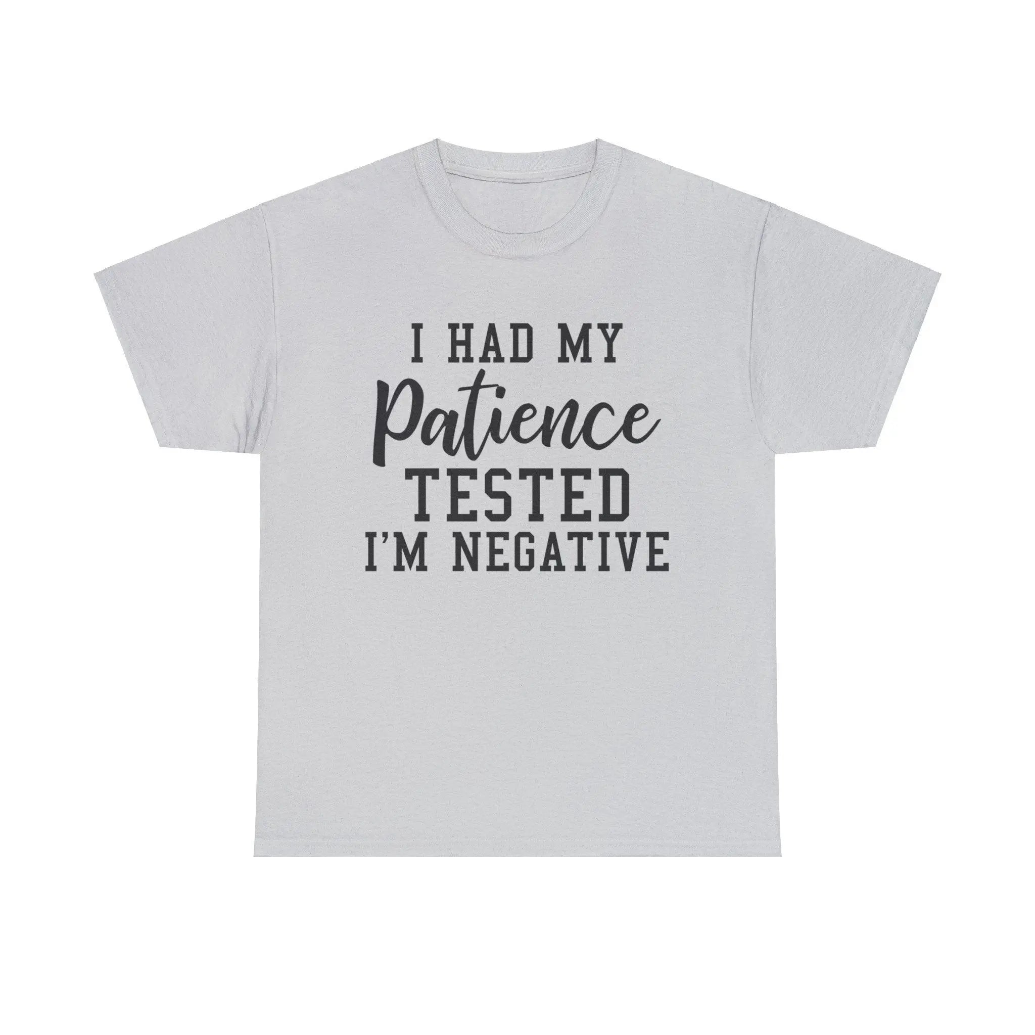 "Patience Tested" Cotton Tee - Briadanna