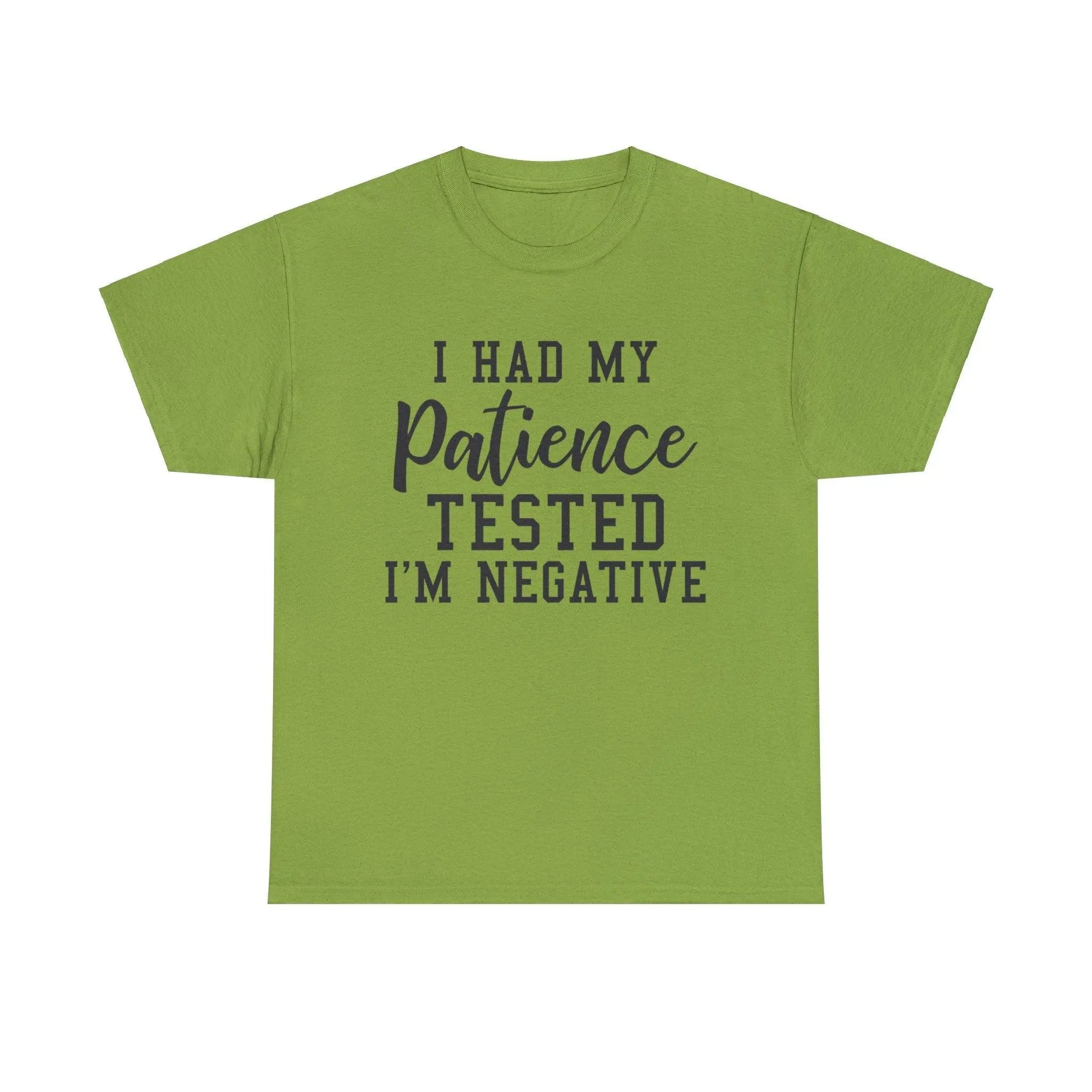 "Patience Tested" Cotton Tee - Briadanna