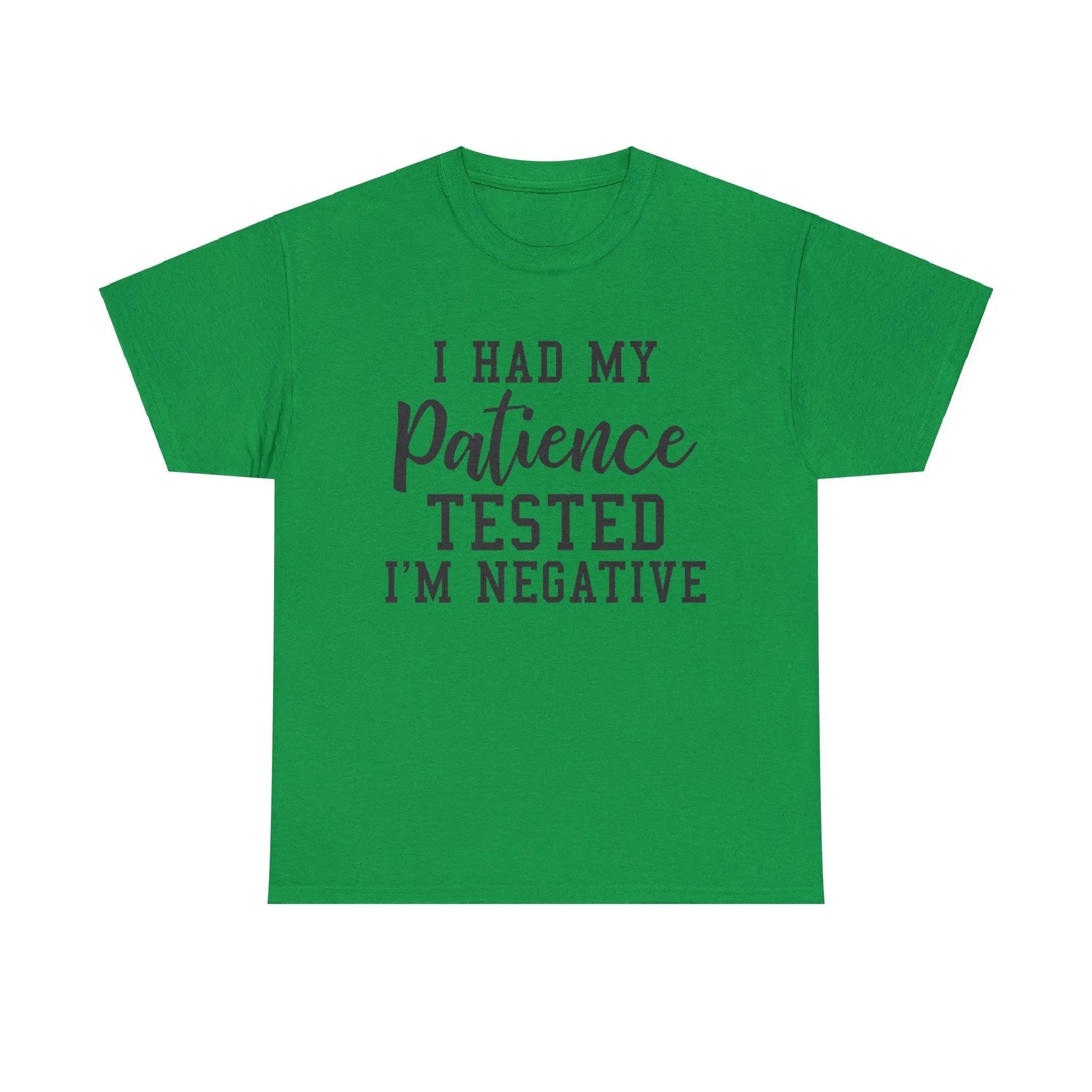 "Patience Tested" Cotton Tee - Briadanna