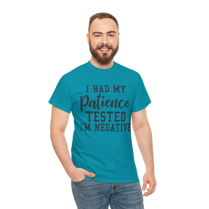 "Patience Tested" Cotton Tee - Briadanna