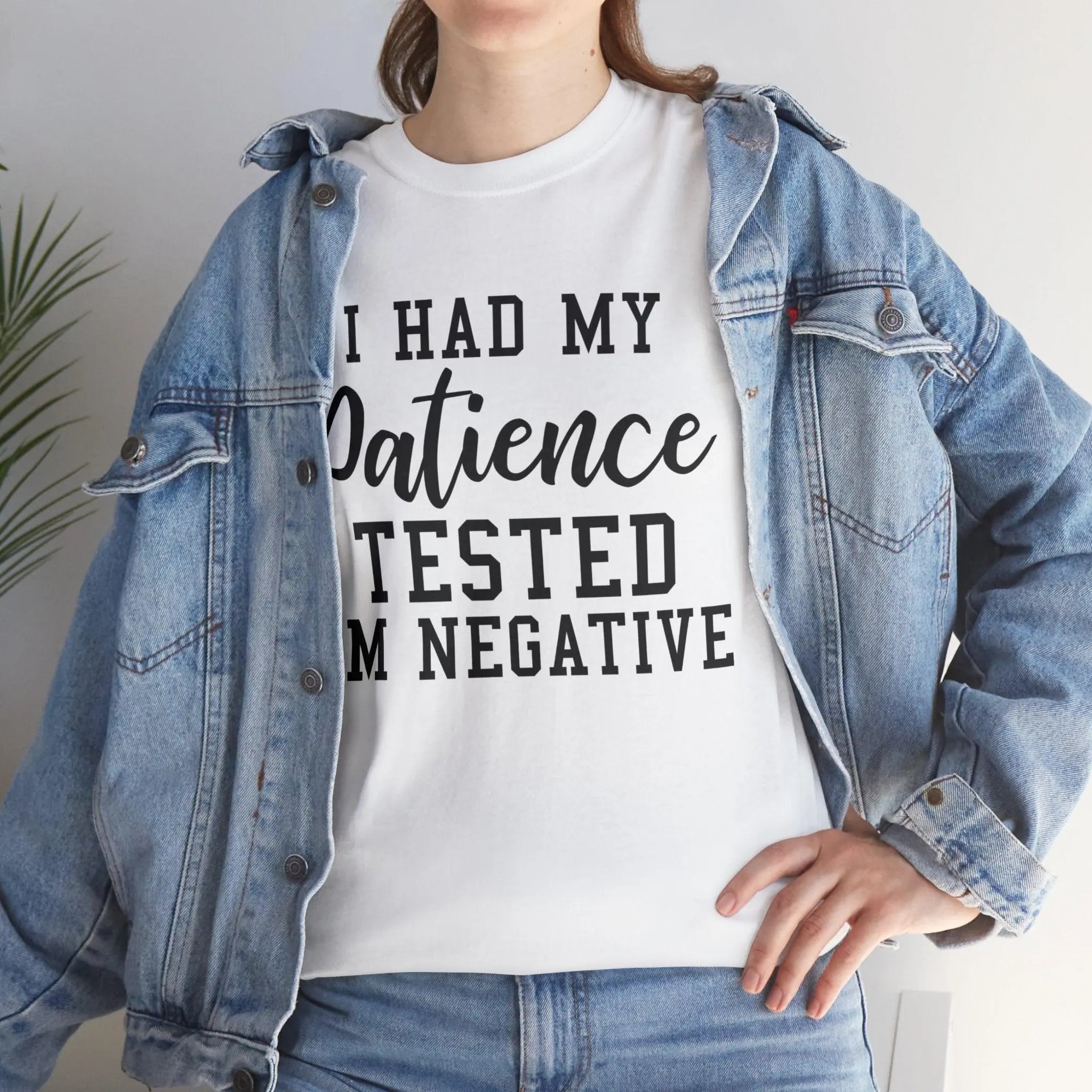 "Patience Tested" Cotton Tee - Briadanna