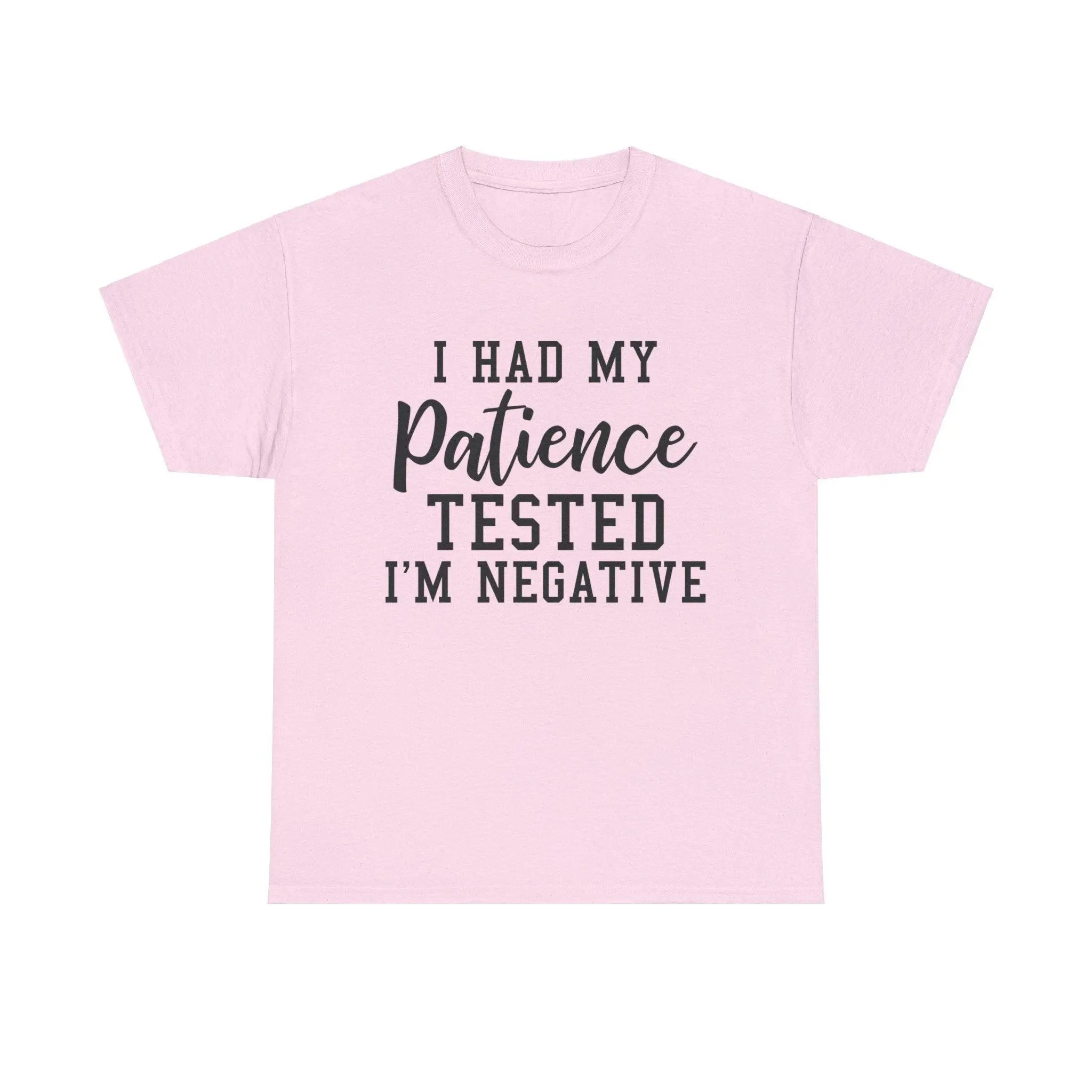 "Patience Tested" Cotton Tee - Briadanna