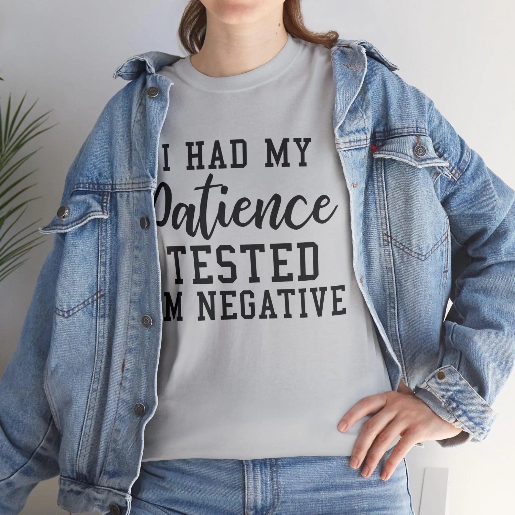 "Patience Tested" Cotton Tee - Briadanna